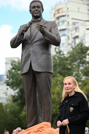 Russia Singer Kobzon Monument