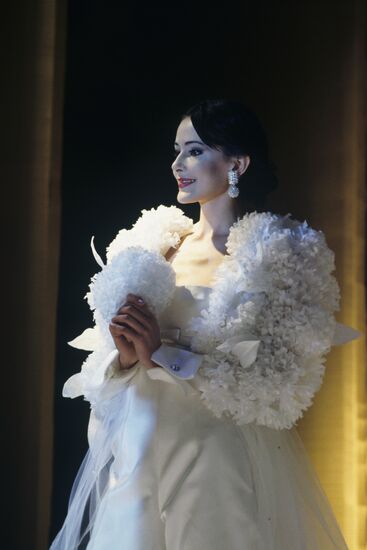 Fashion show by French designers