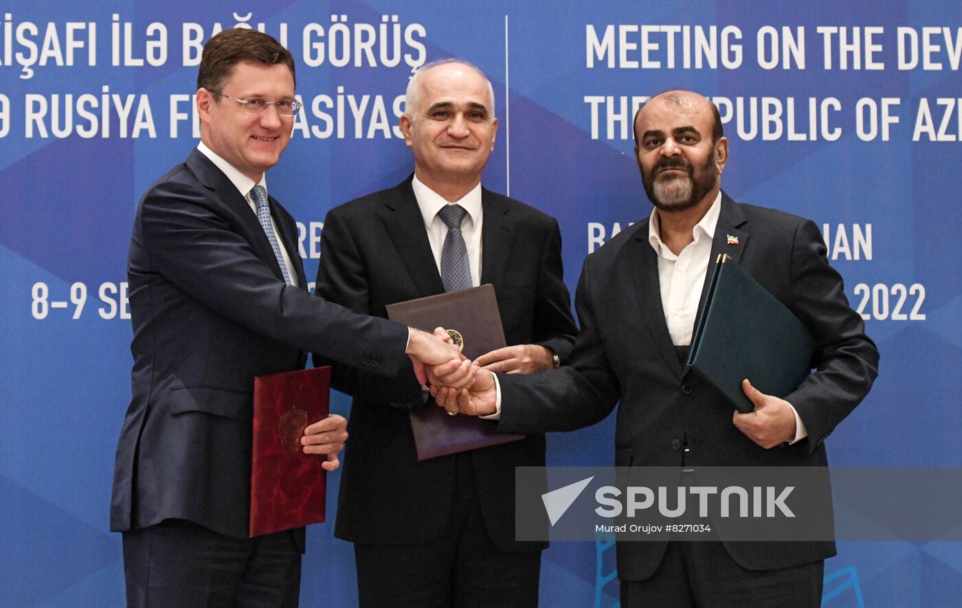 Azerbaijan Russia Iran Transport Corridor