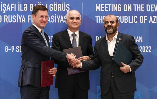 Azerbaijan Russia Iran Transport Corridor