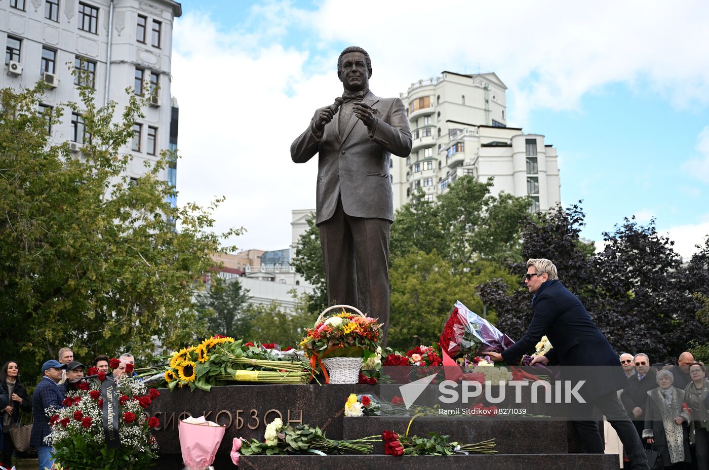 Russia Singer Kobzon Monument