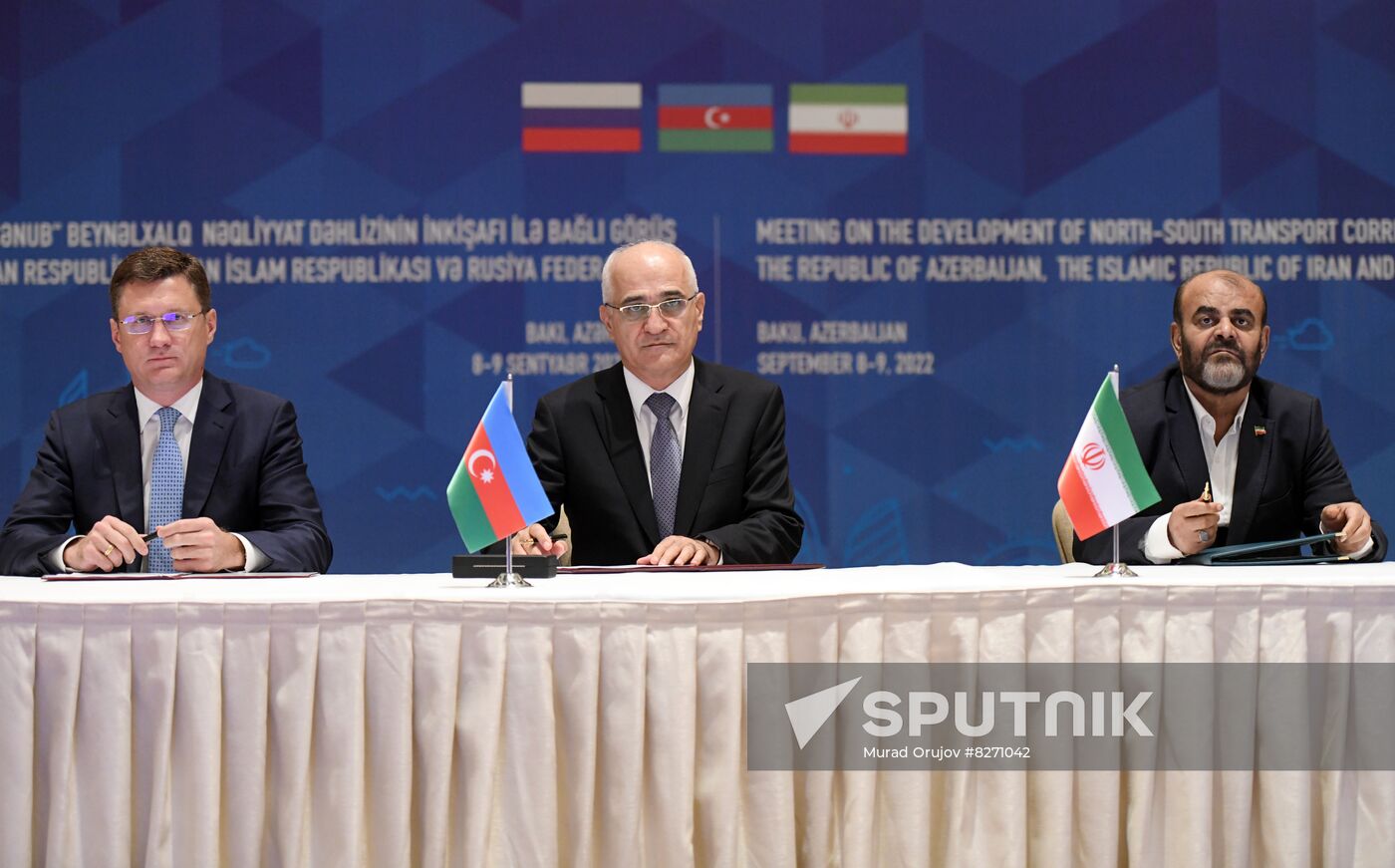 Azerbaijan Russia Iran Transport Corridor