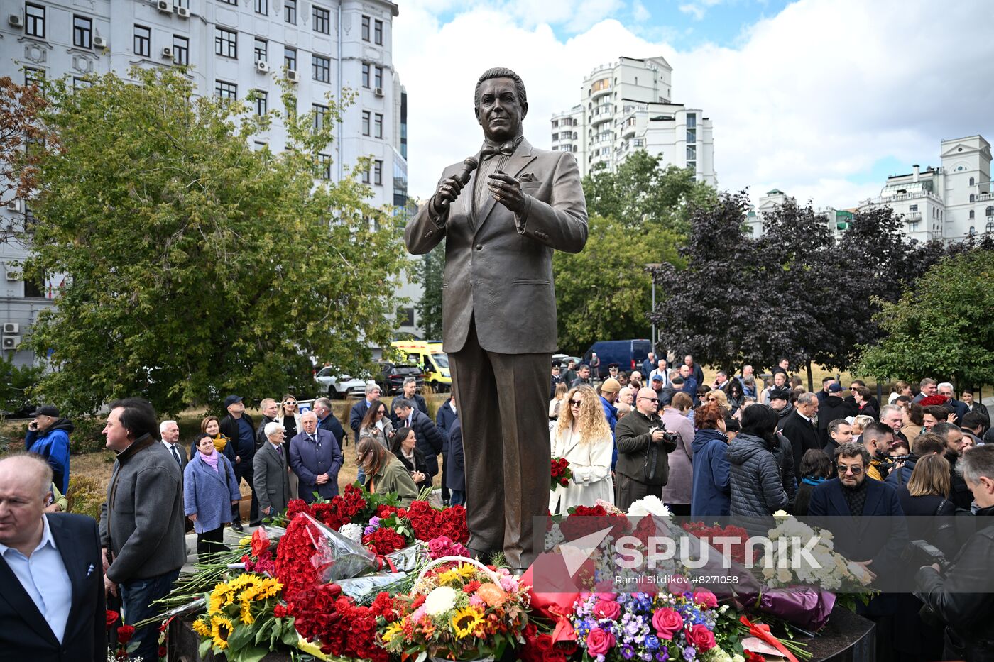 Russia Singer Kobzon Monument