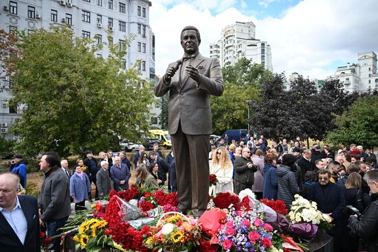 Russia Singer Kobzon Monument