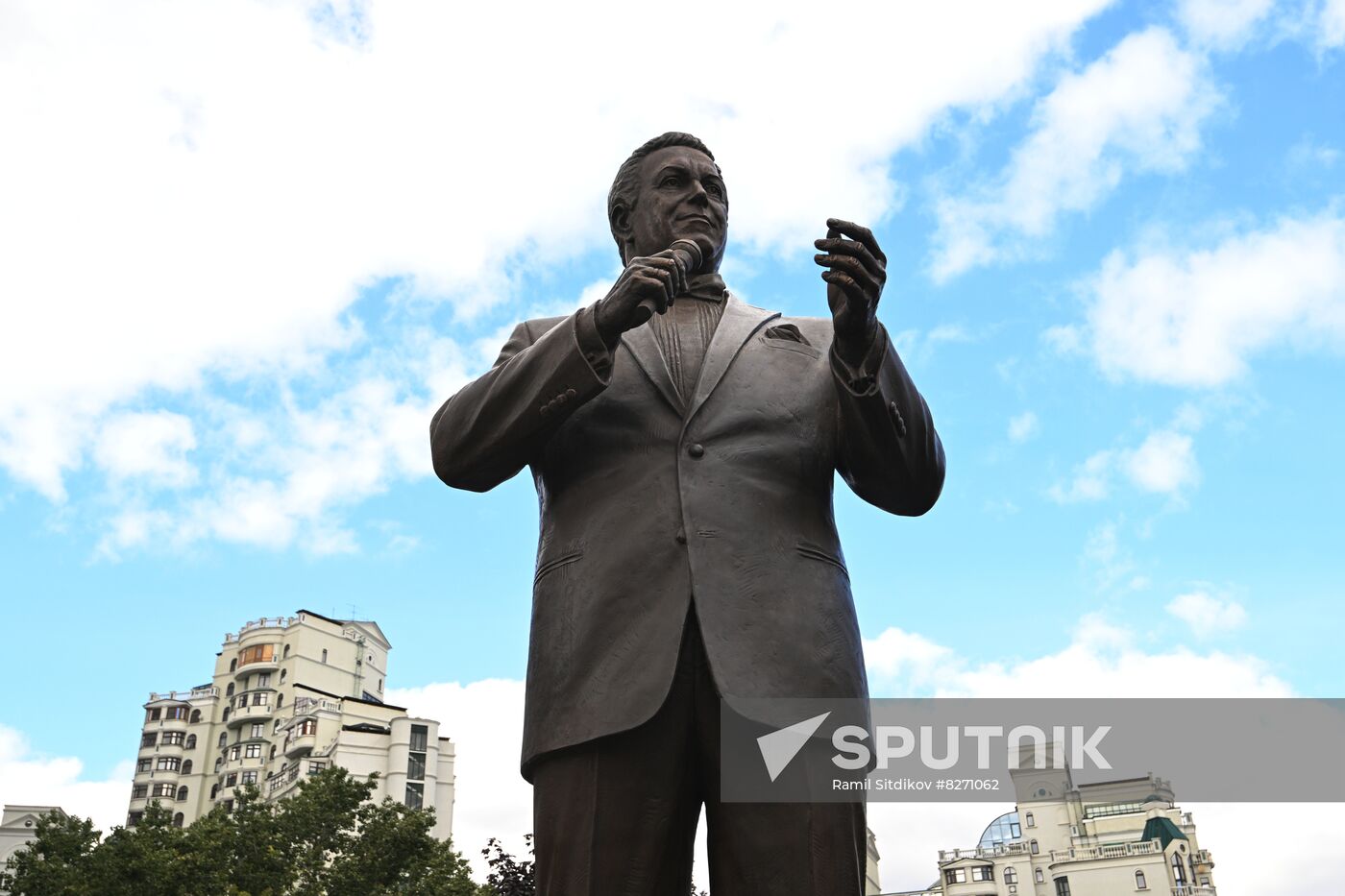 Russia Singer Kobzon Monument