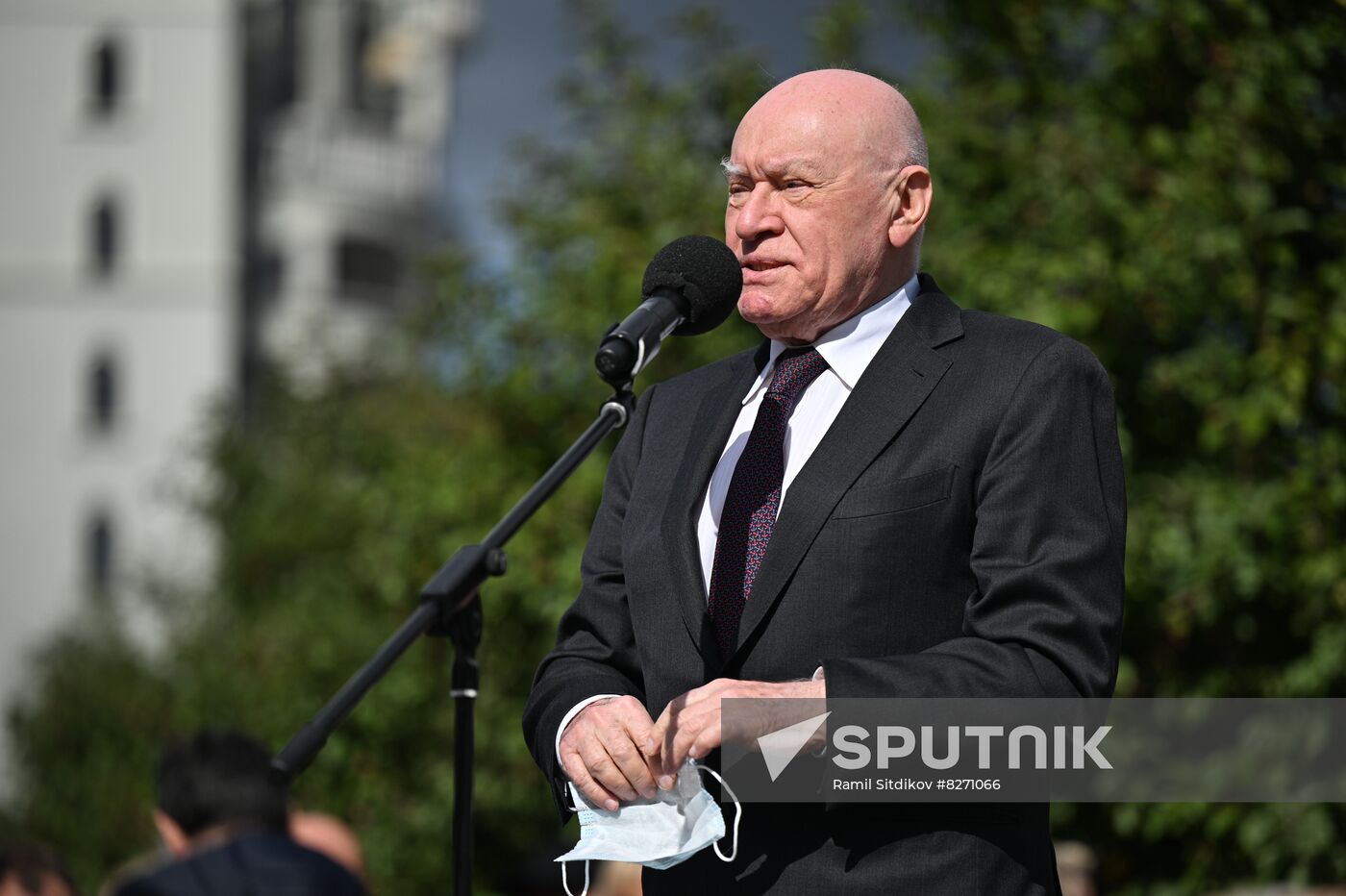 Russia Singer Kobzon Monument