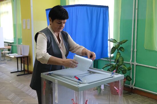 Russia Elections Single Voting Day