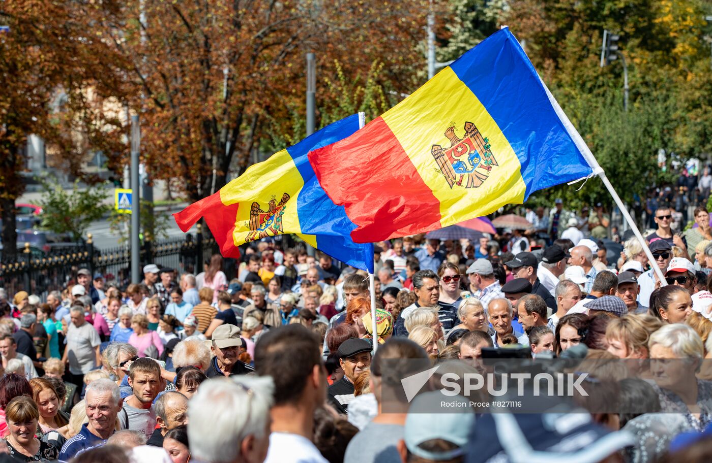 Moldova Protest