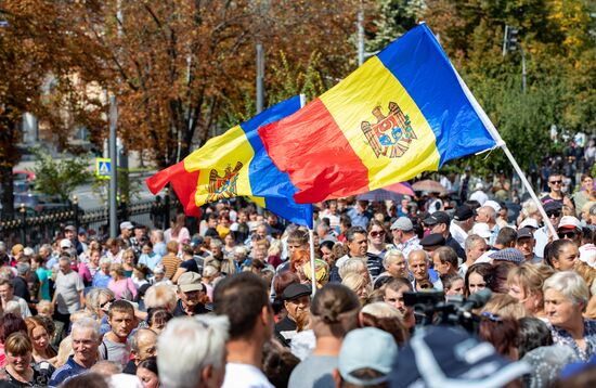 Moldova Protest
