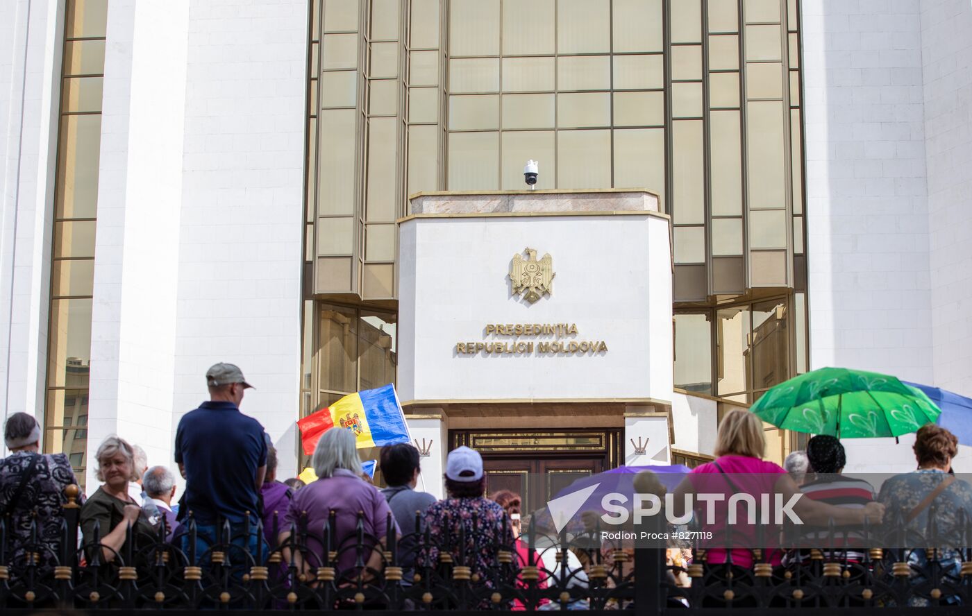 Moldova Protest