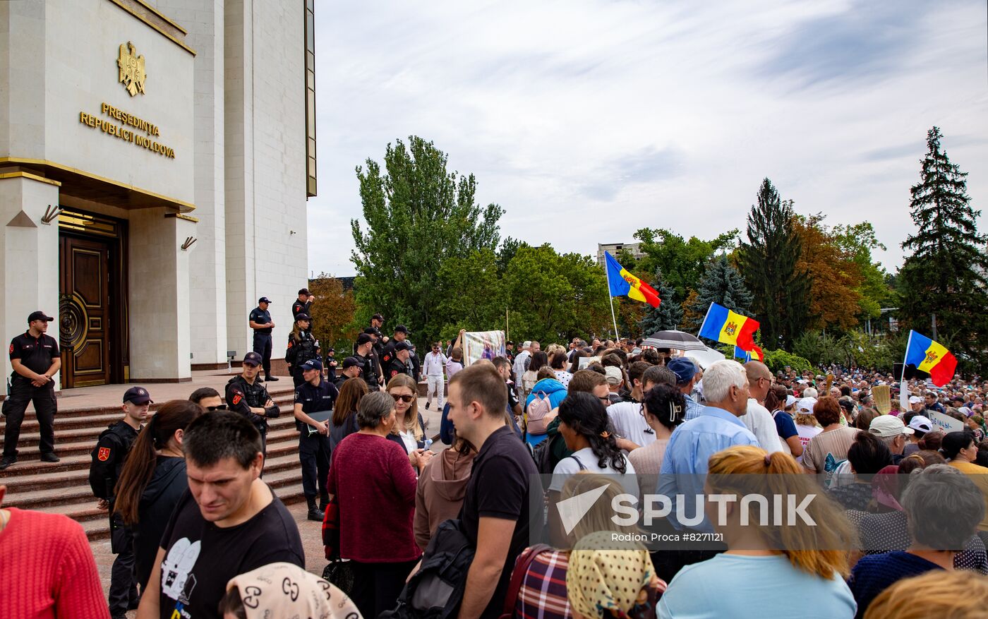 Moldova Protest