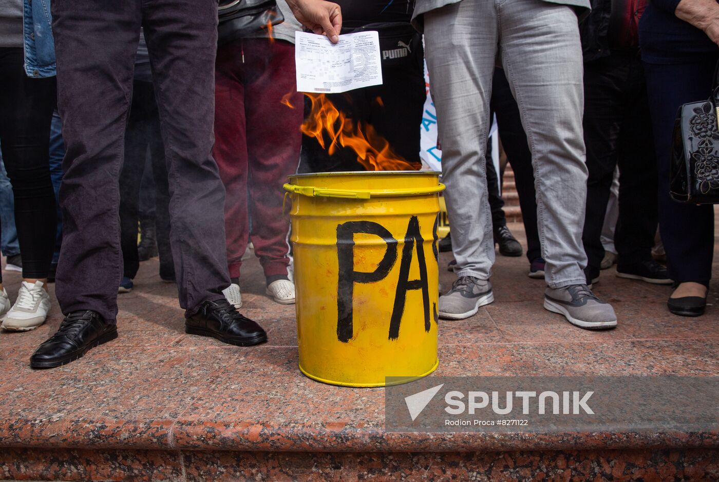 Moldova Protest