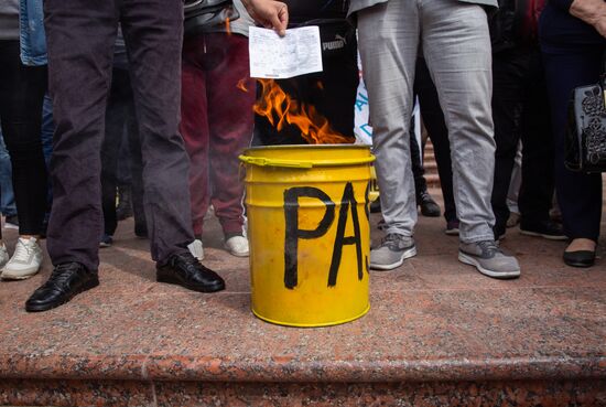 Moldova Protest