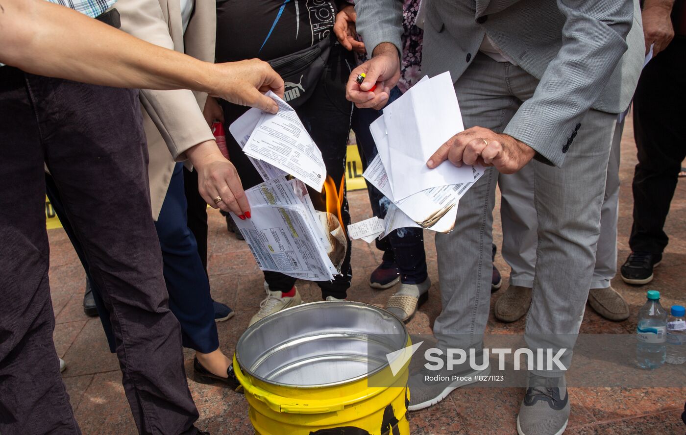 Moldova Protest