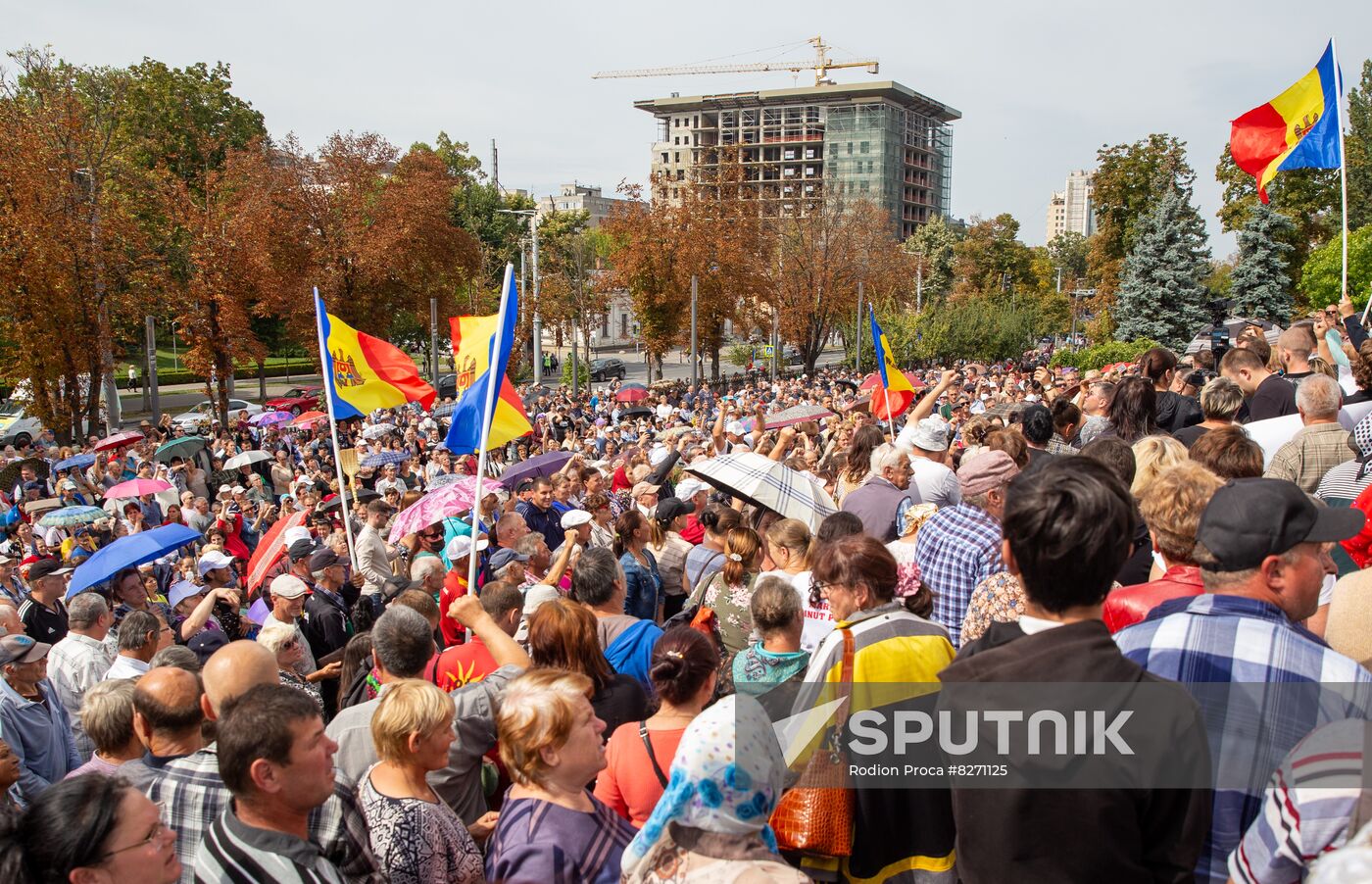 Moldova Protest