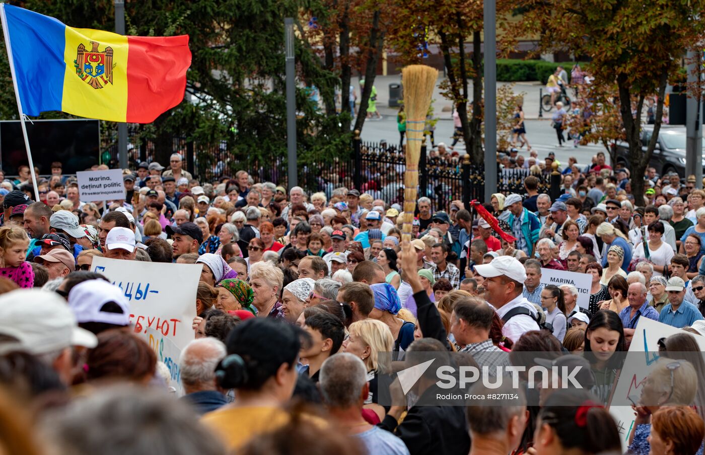 Moldova Protest