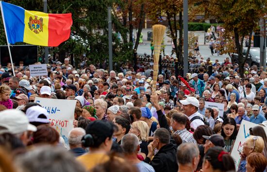 Moldova Protest