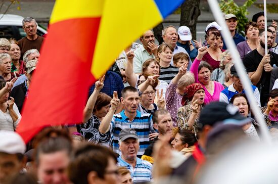 Moldova Protest