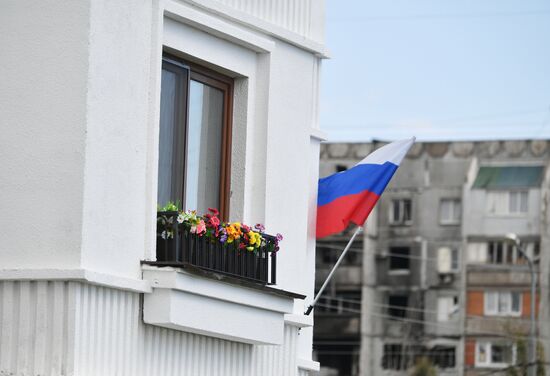 DPR Russia Ukraine Military Operation Residential Houses