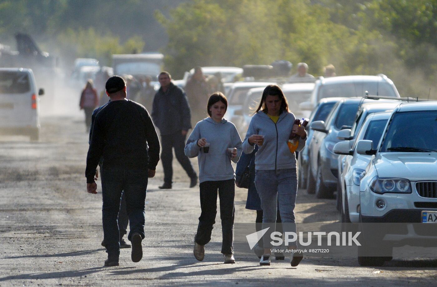 Ukraine Russia Military Operation Evacuation