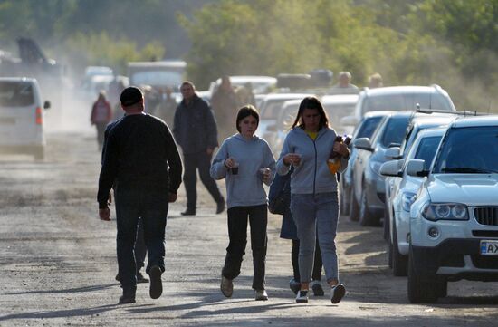 Ukraine Russia Military Operation Evacuation
