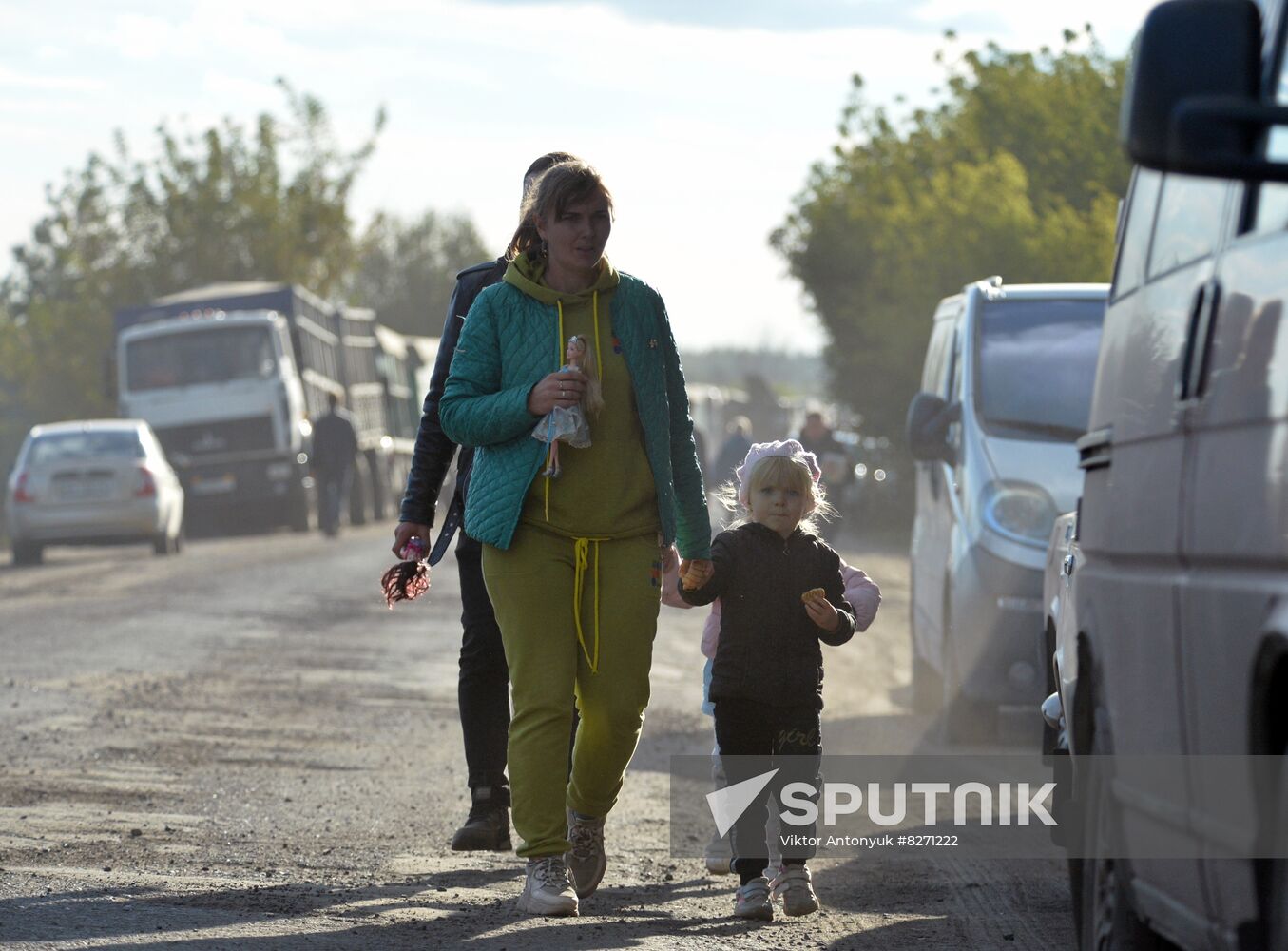 Ukraine Russia Military Operation Evacuation