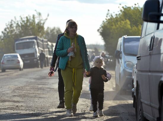 Ukraine Russia Military Operation Evacuation