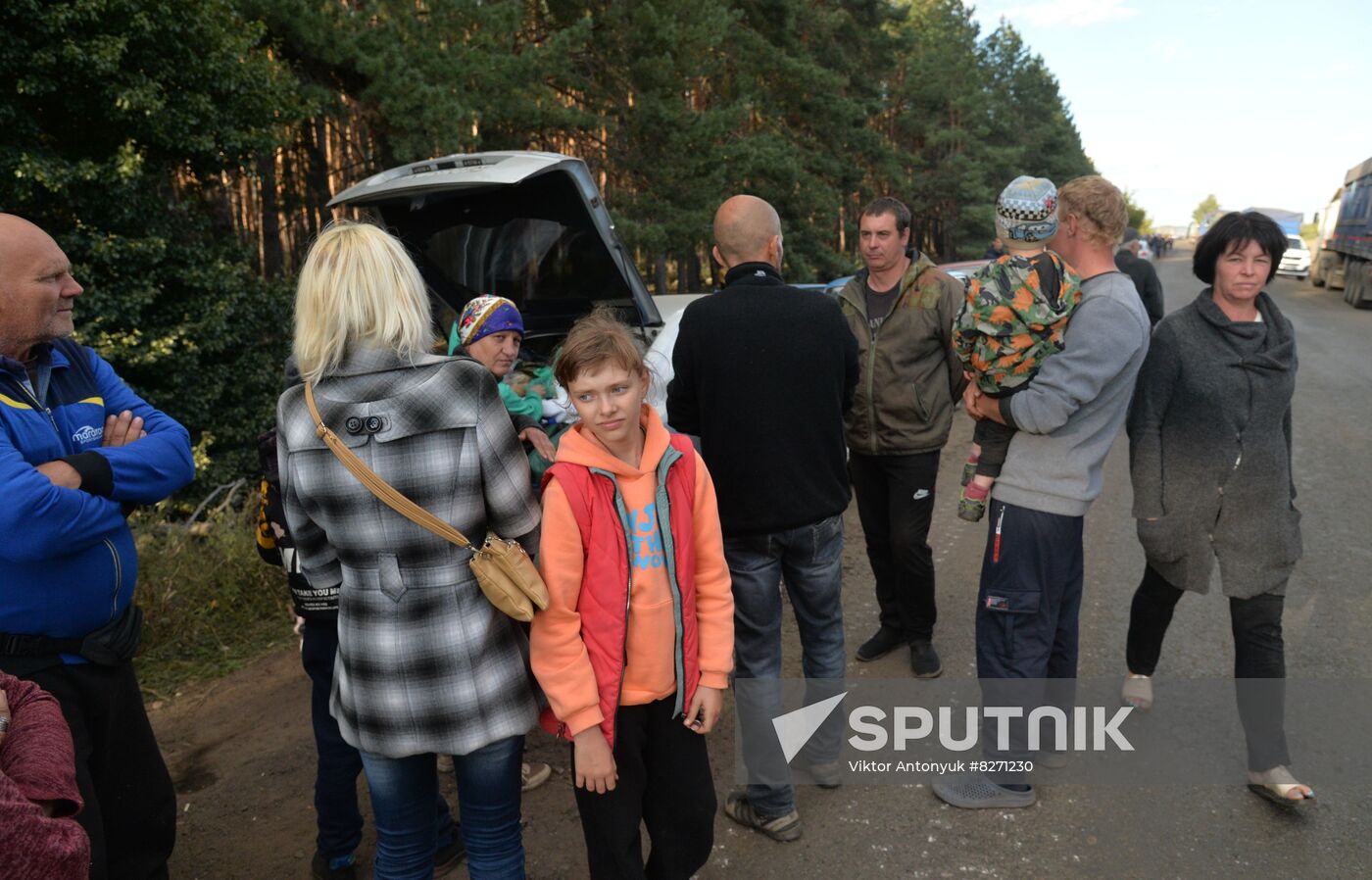 Ukraine Russia Military Operation Evacuation