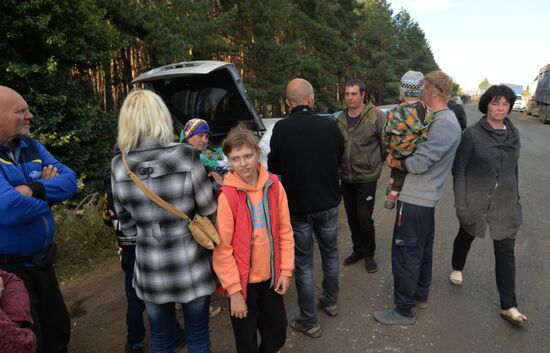 Ukraine Russia Military Operation Evacuation