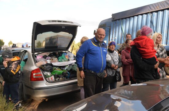 Ukraine Russia Military Operation Evacuation