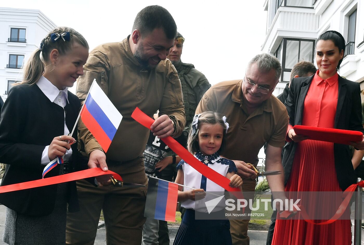 DPR Russia Ukraine Military Operation Residential Houses