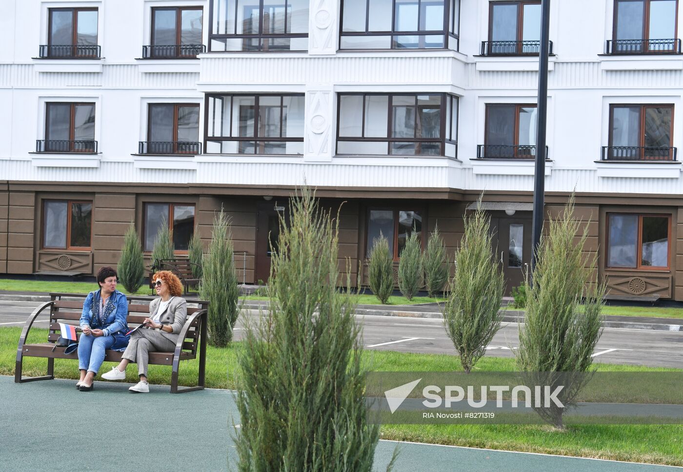 DPR Russia Ukraine Military Operation Residential Construction