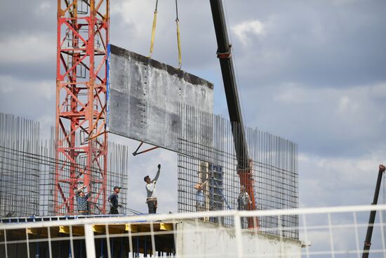 DPR Russia Ukraine Military Operation Residential Construction