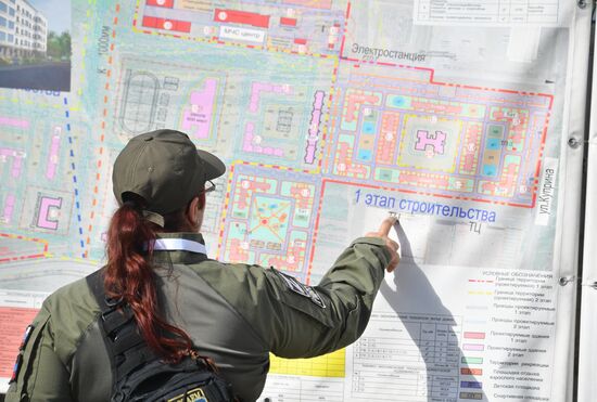 DPR Russia Ukraine Military Operation Residential Construction