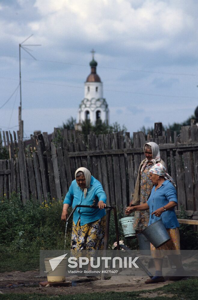 Sviyazhsk village on the Volga