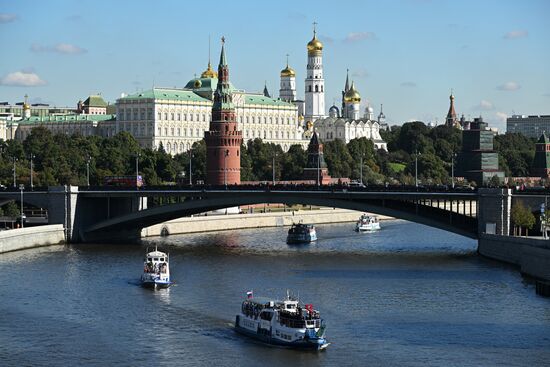 Russia Vessel Parade