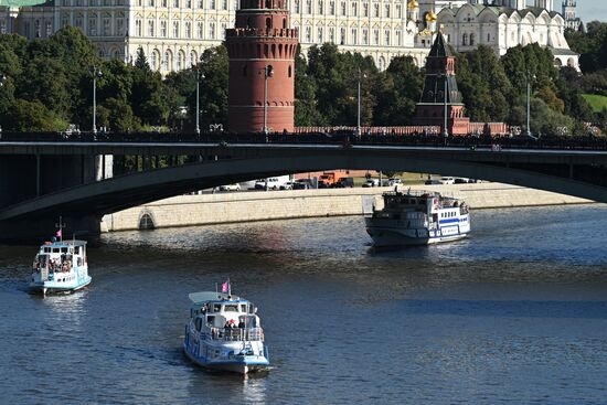 Russia Vessel Parade