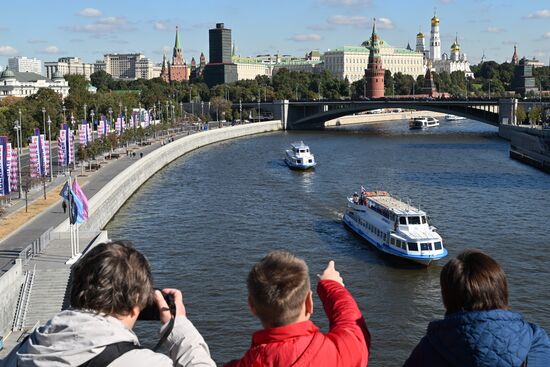 Russia Vessel Parade