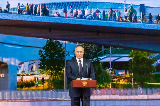 Russia Putin Moscow City Day