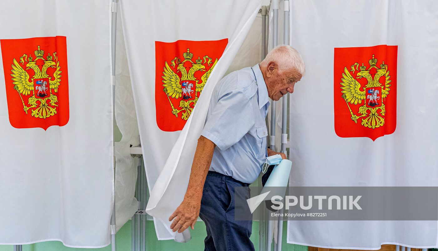 Russia Elections Single Voting Day