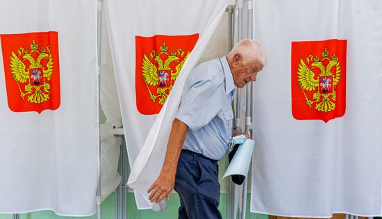 Russia Elections Single Voting Day