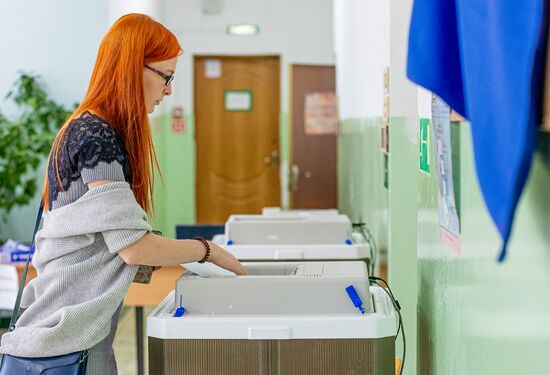 Russia Elections Single Voting Day