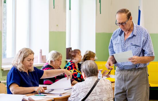 Russia Elections Single Voting Day