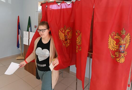 Russia Elections Single Voting Day