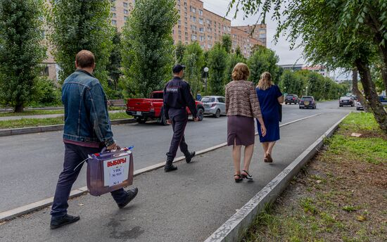 Russia Elections Single Voting Day