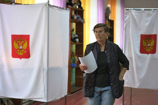 Russia Elections Single Voting Day