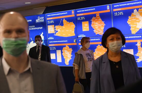 Russia Elections Single Voting Day CEC