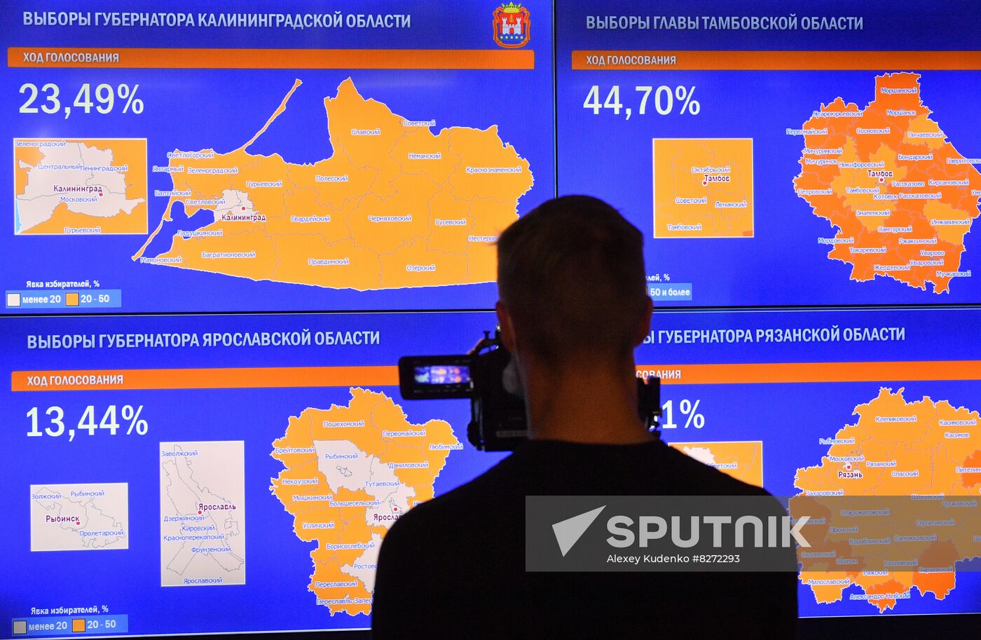 Russia Elections Single Voting Day CEC