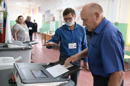 Russia Elections Single Voting Day