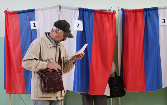 Russia Elections Single Voting Day